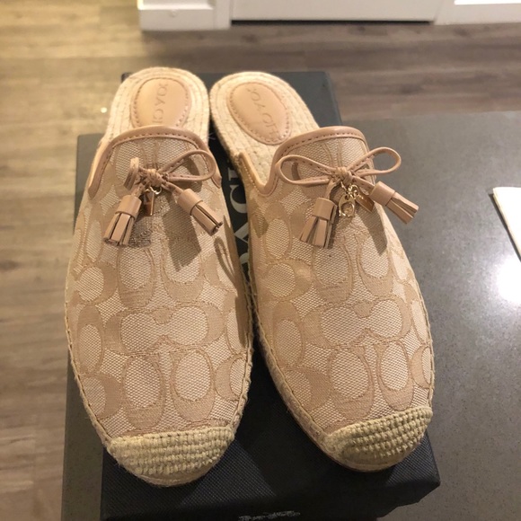 Coach Caley Pink Espadrilles - Picture 1 of 4